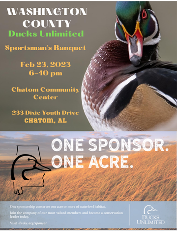 Event Washington County Ducks Unlimited Sportsman's Banquet