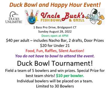 Event Duck Bowl and Happy Hour