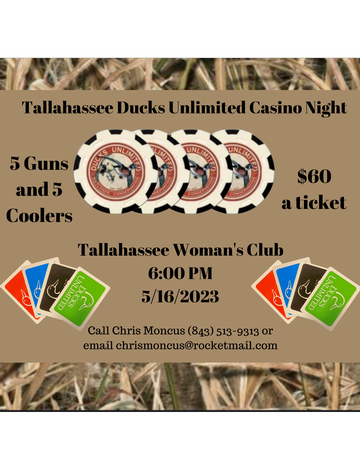 Event Tallahassee Gun & Cooler Casino Night