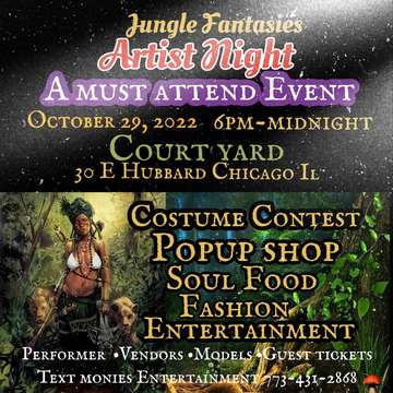 Event Jungle Fantasies Artist Night