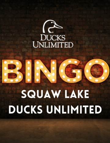 Event Squaw Lake DU Bingo