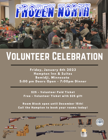 Event Frozen North Volunteer Banquet
