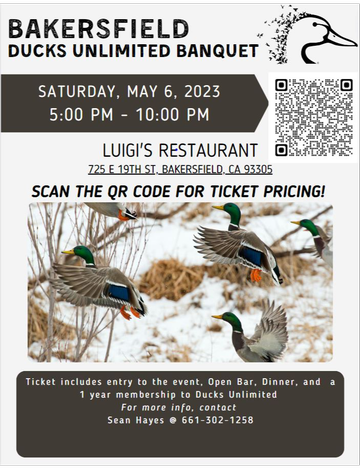 Event Bakersfield Ducks Unlimited Banquet