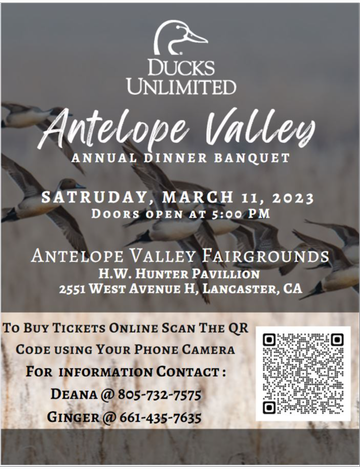 Event Antelope Valley Annual Dinner Banquet 