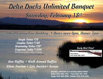 Event Delta Lone Quackers Dinner - Delta, UT