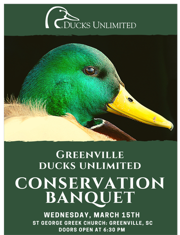 Event Greenville Ducks Unlimited Annual Conservation Banquet