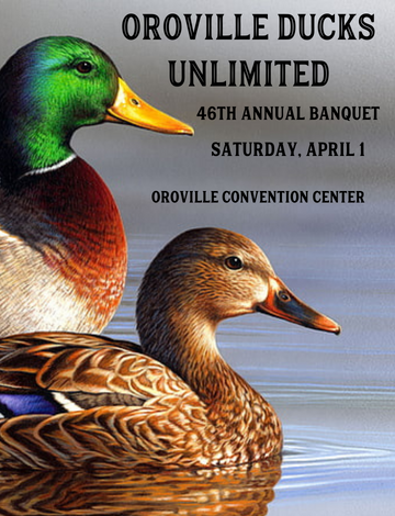 Event Oroville Ducks Unlimited Banquet 2023