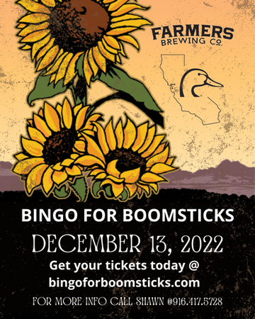 Event Bingo for Boomsticks with Farmers Brewing - December
