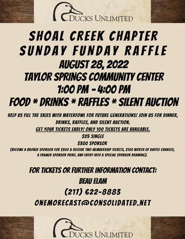 Event Shoal Creek- Sunday Fun Day Raffle