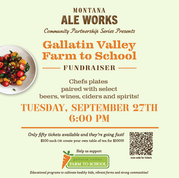 Event Gallatin Valley Farm 2 School  Community Partnership Pairing Dinner