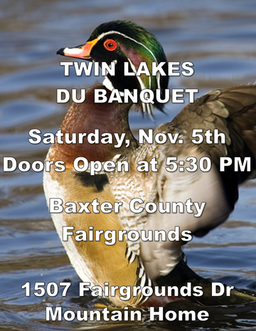 Event Twin Lakes DU Membership Banquet - Mountain Home