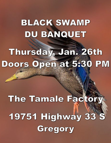 Event Black Swamp DU Membership Banquet - Gregory