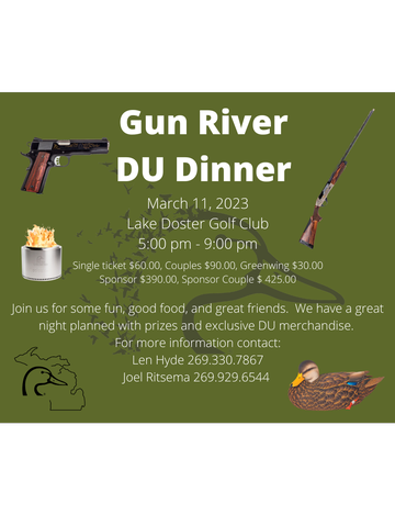 Event Gun River Dinner