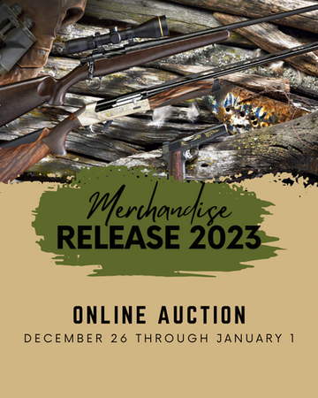 Event 2023 Merchandise Release Online Auction: Opens 12/26 & Closes 1/1