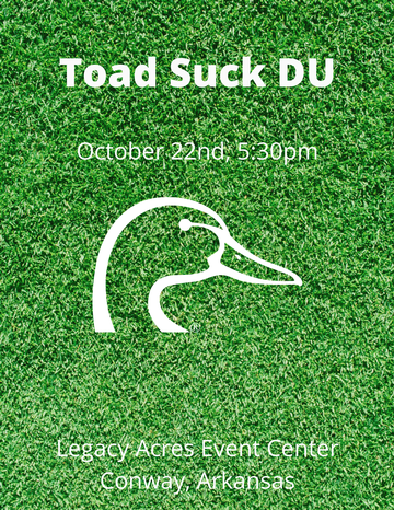 Event Toad Suck DU Membership Banquet - Conway