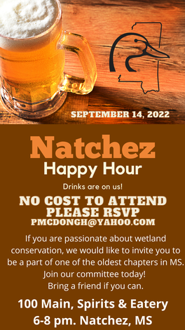 Event Join the Committee and Join the fun with Natchez Ducks Unlimited!