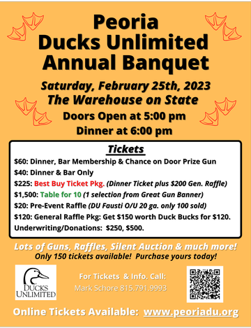 Event 2023 Peoria Ducks Unlimited Banquet