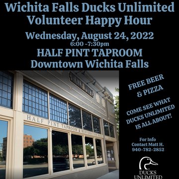 Event Wichita Falls Ducks Unlimited Volunteer Happy Hour
