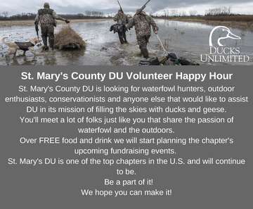 Event St. Mary's County Volunteer Happy Hour