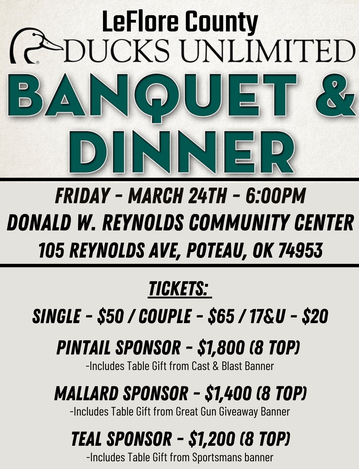 Event LeFlore County Banquet - Poteau