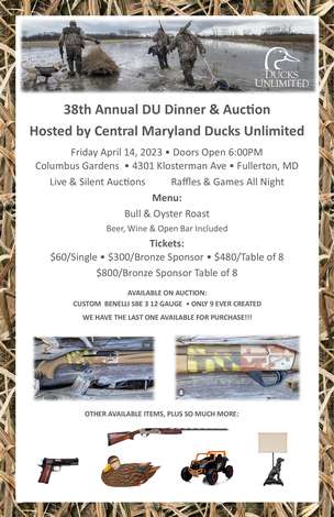 Event Central Maryland DU 38th Annual Dinner & Auction