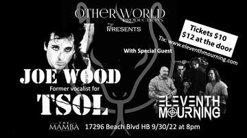 Event Joe Wood & The Lonely Ones with Special guests Eleventh Mourning