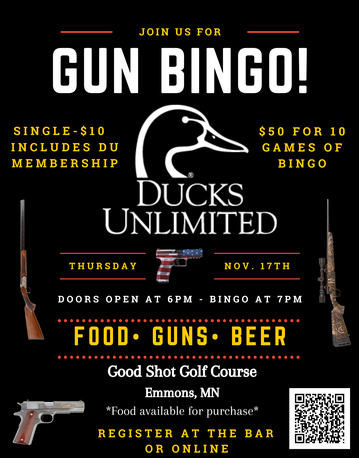 Event Freeborn County Gun Bingo (Emmons)