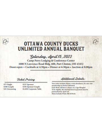 Event Ottawa County Banquet