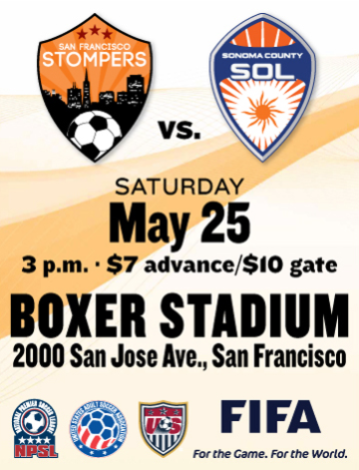 Event SF Stompers 2013 NPSL Home Game 3