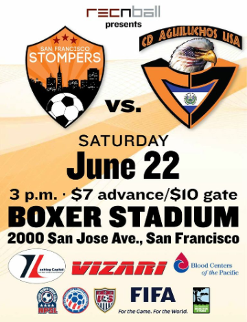 Event SF Stompers 2013 NPSL Home Game 5