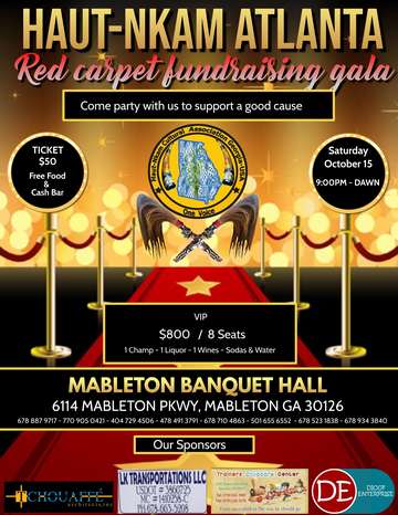 Event Haut-Nkam Atlanta Red Carpet Fundraising Gala
