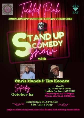 Event Tickled Pink Comedy Show