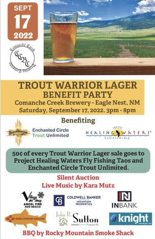 Event Trout Warrior Lager Benefit party