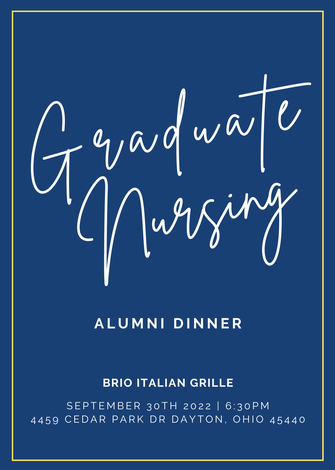 Event Cedarville University School of Nursing Graduate Nursing Alumni Dinner