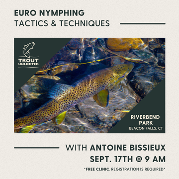 Event Euronymphing Tactics & Techniques with Antoine Bissieux