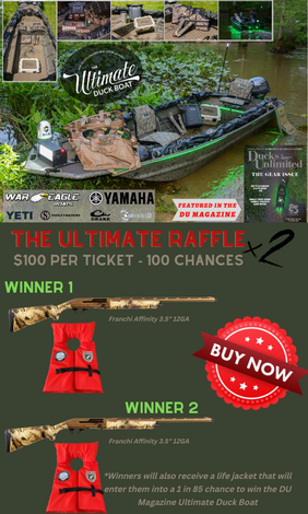 Event Ultimate Duck Boat and Gun Raffle