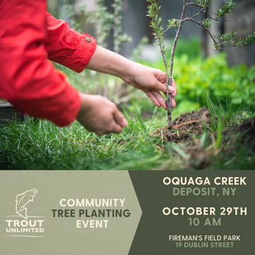 Event Delaware Watershed Community Tree Planting- Oquaga Creek