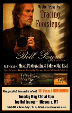 Event Bill Payne's "Tracing Footsteps"