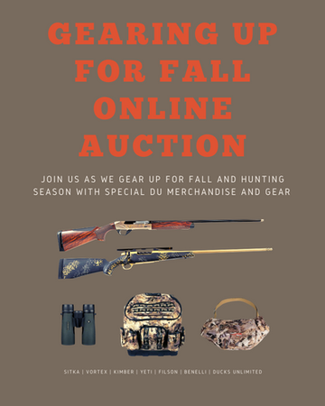 Event Arkansas DU Gearing Up for Fall Online Auction