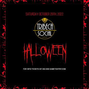 Event Tribeca Social NYC Halloween party 2022