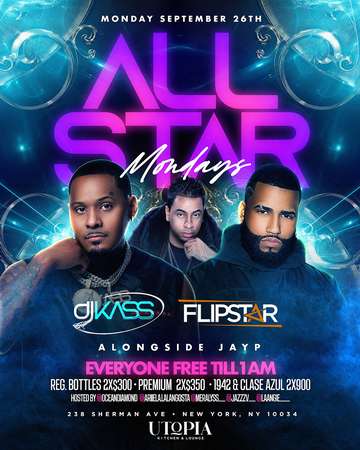Event All Star Mondays At Utopia