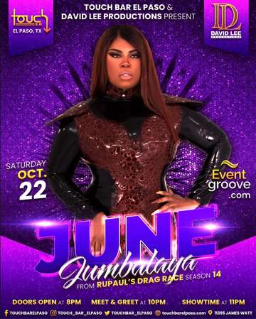 Event June Jambalaya • RuPaul's Drag Race Season 14 • Live at Touch Bar El Paso