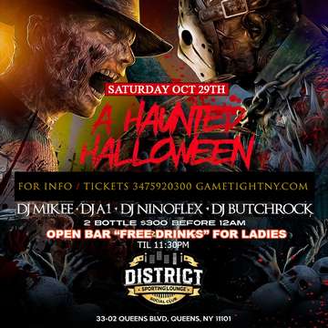 Event District Sporting Lounge Halloween Party 2022