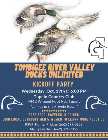 Event Tombigbee River Valley Kickoff Party: Tupelo Country Club