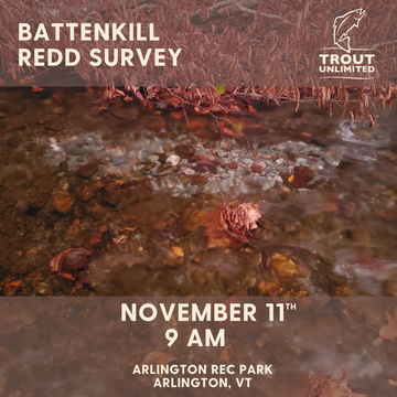 Event Battenkill Spawning - Redd ID & Surveys