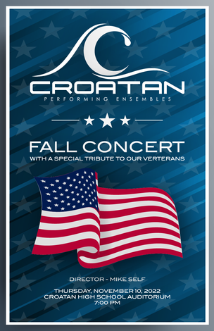 Event Croatan Band Fall Concert
