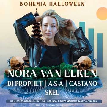 Event Bohemia Nightclub Halloween with Nora Van Elken live at Coda Williamsburg