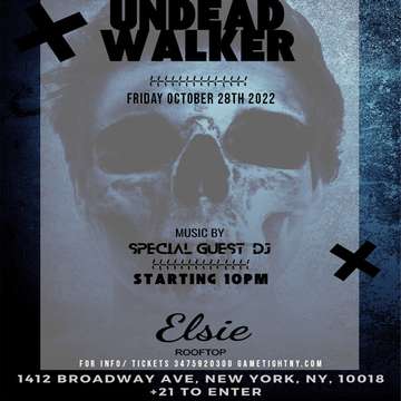 Event Elsie Rooftop NYC Halloween Party General Admission 2022