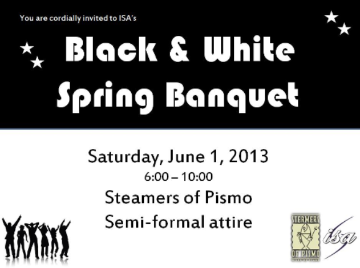 Event ISA Spring Banquet