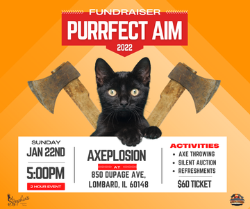 Event STSFF 2023 - Purrfect Aim Axe Throwing Fundraiser